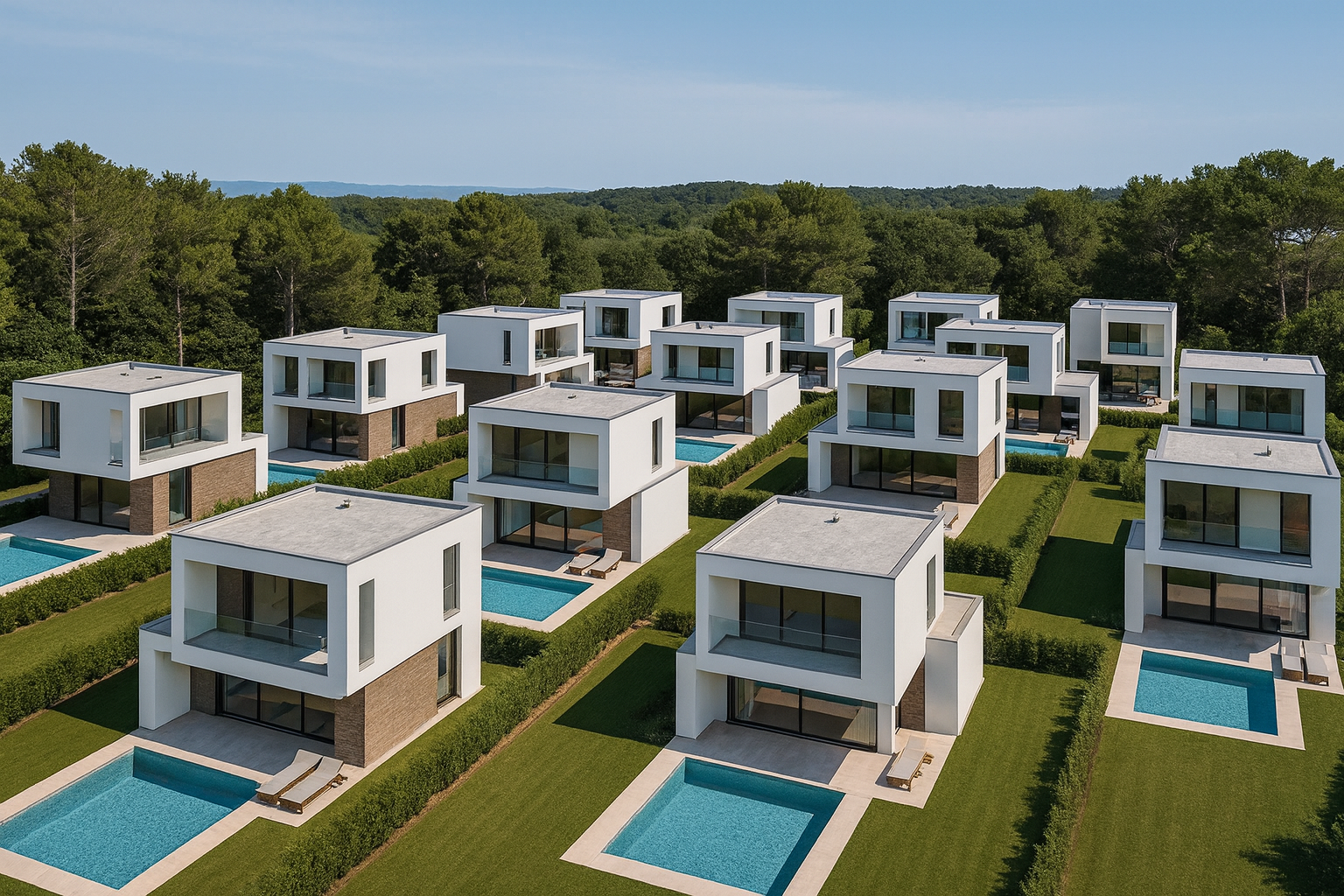 Modernes Villenprojekt in Pula